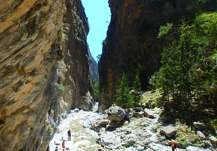 Wandeling door de Samaria kloof op Kreta met Eye Travel