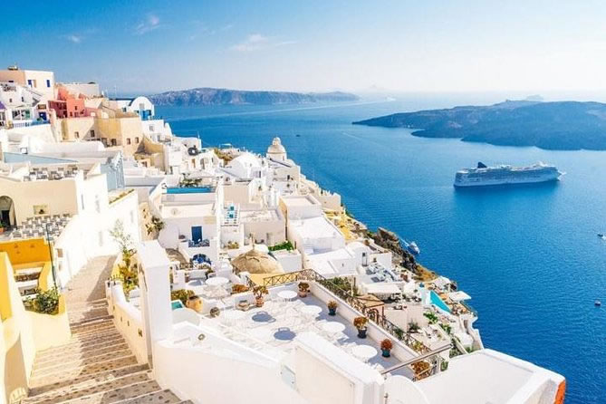 Dagtrip Santorini met highspeed ferry vanuit Kreta