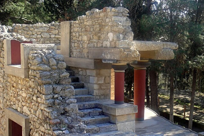 Dagtrip naar Knossos en Heraklion per bus op Kreta